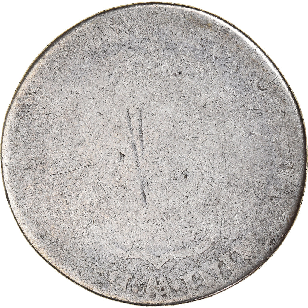 Moneta, Francia, Louis XV, 1/3 Ecu, Lille, B, Argento
