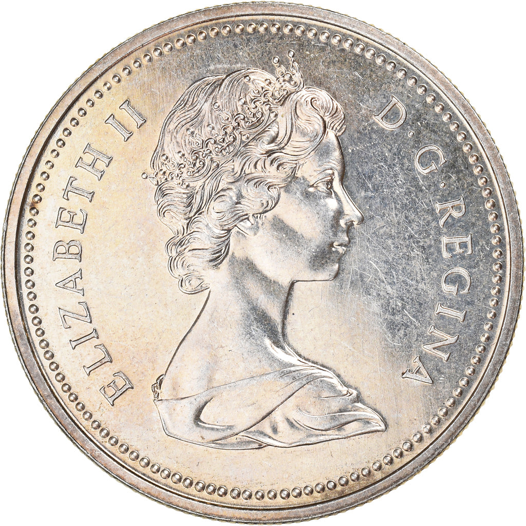 Monnaie, Canada, Elizabeth II, Dollar, 1973, Royal Canadian Mint, TTB+, Argent