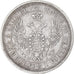 Coin, Russia, Nicholas I, 25 Kopeks, 1855, Saint-Petersburg, EF(40-45), Silver