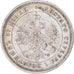 Monnaie, Russie, Alexander II, 25 Kopeks, 1878, Saint-Petersburg, TTB+, Argent