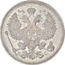 Münze, Russland, Nicholas II, 20 Kopeks, 1914, Saint-Petersburg, VZ+, Silber