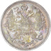 Coin, Russia, Nicholas II, 15 Kopeks, 1912, Saint-Petersburg, MS(63), Silver