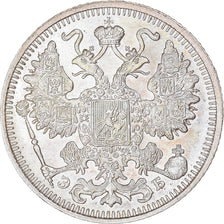 Münze, Russland, Nicholas II, 15 Kopeks, 1912, Saint-Petersburg, UNZ, Silber