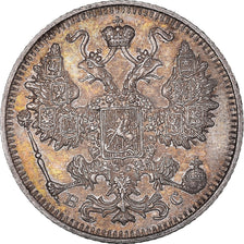 Monnaie, Russie, Nicholas II, 15 Kopeks, 1915, Saint-Petersburg, SUP+, Argent