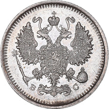 Moneta, Russia, Nicholas II, 10 Kopeks, 1914, Saint-Petersburg, SPL, Argento