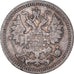 Moeda, Rússia, Nicholas II, 10 Kopeks, 1899, Saint-Petersburg, VF(30-35)