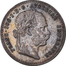 Moneda, Austria, Franz Joseph I, 10 Kreuzer, 1870, Vienna, BC+, Plata, KM:2206