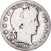 Moeda, Estados Unidos da América, Barber Quarter, Quarter, 1900, U.S. Mint, New