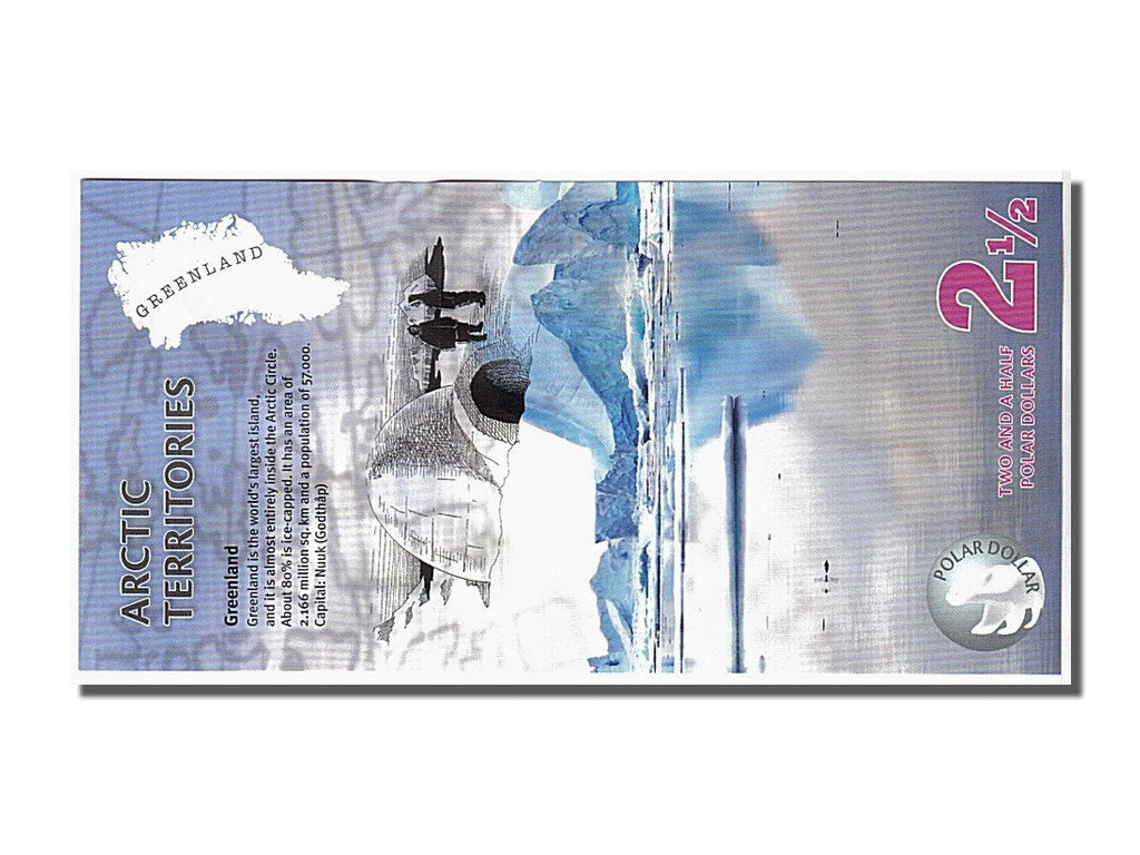 Artic, 2 1/2 Polar, 2013, UNC(65-70), C0490