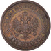 Münze, Russland, Nicholas II, 2 Kopeks, 1914, Saint-Petersburg, SS+, Kupfer