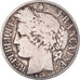 Moneda, Francia, Cérès, Franc, 1872, Bordeaux, BC+, Plata, KM:822.2