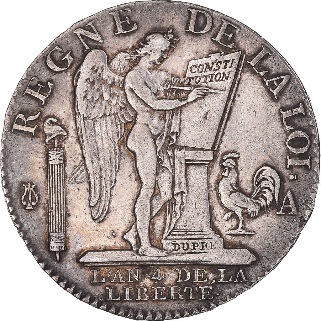 Monnaie, France, Louis XVI, ½ écu de 3 livres françois, 1792 / AN 4, Paris