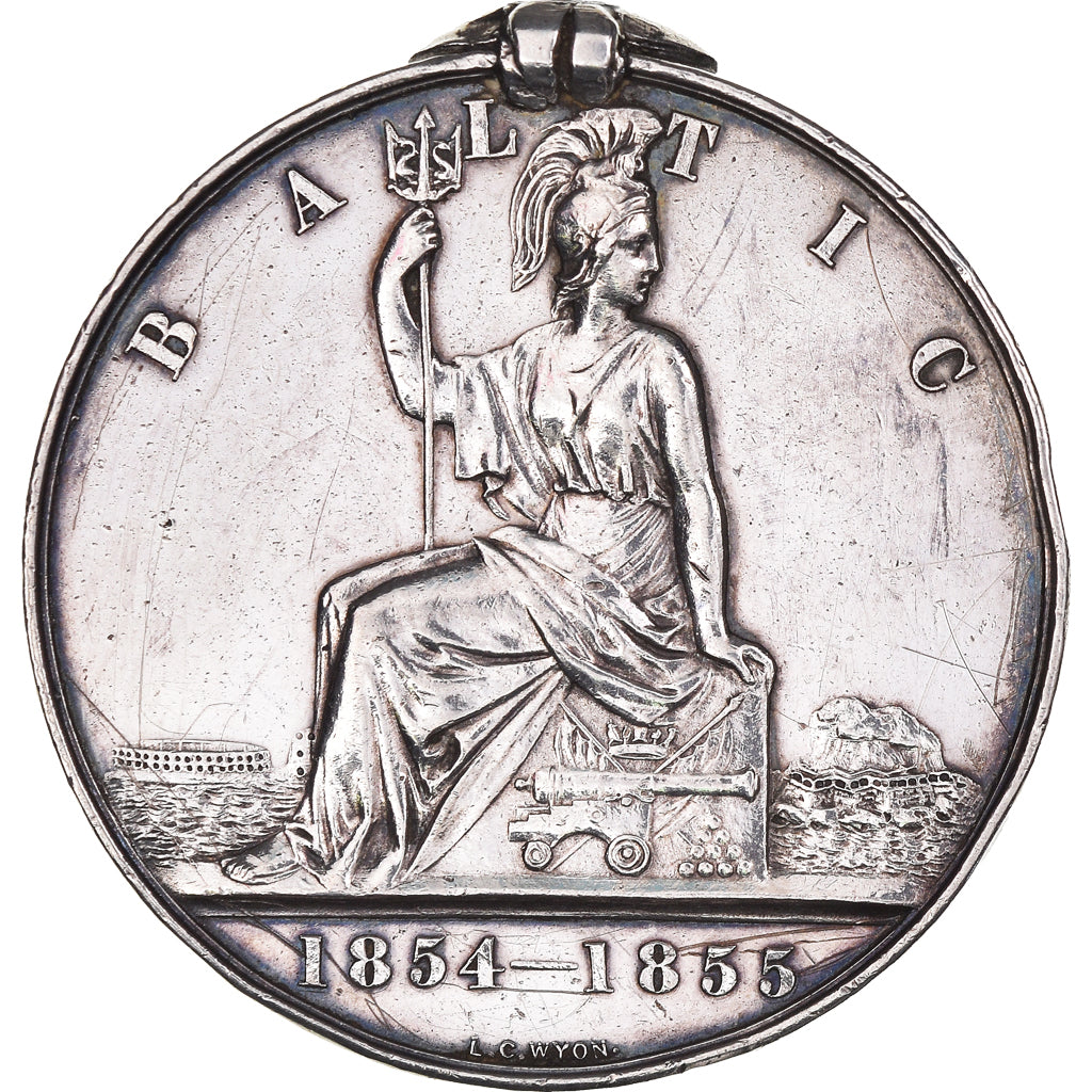 Grande-Bretagne, Médaille, Victoria Regina, Baltique, Guerre de Crimée
