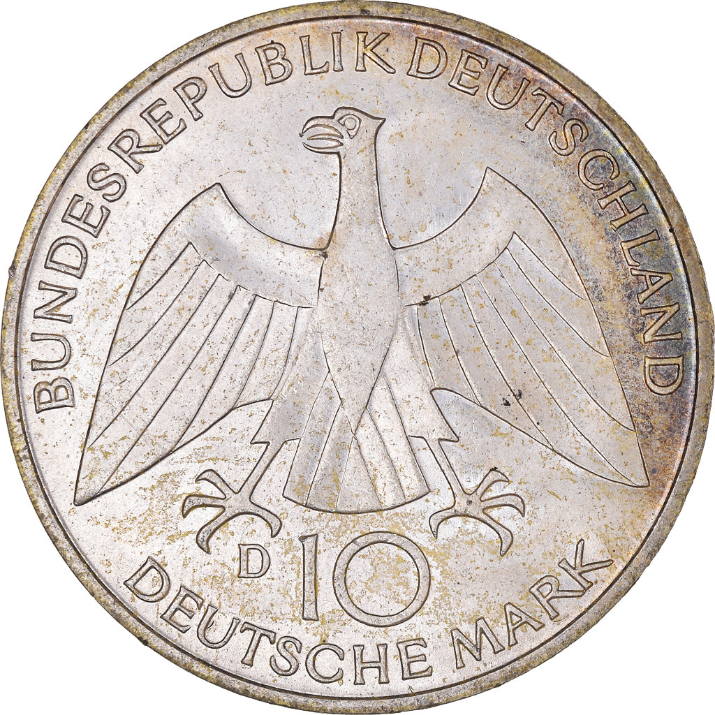 Monnaie, République fédérale allemande, Munich olympics, 10 Mark, 1972