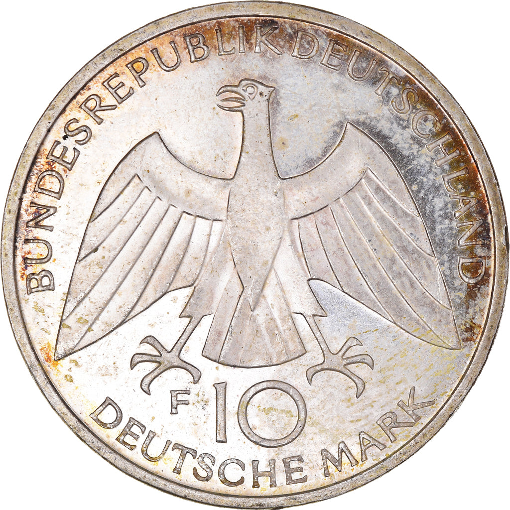 Coin, GERMANY - FEDERAL REPUBLIC, Munich olympics, 10 Mark, 1972, Stuttgart