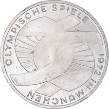 Monnaie, République fédérale allemande, Munich olympics, 10 Mark, 1972
