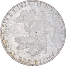 Coin, GERMANY - FEDERAL REPUBLIC, Munich olympics, 10 Mark, 1972, Stuttgart