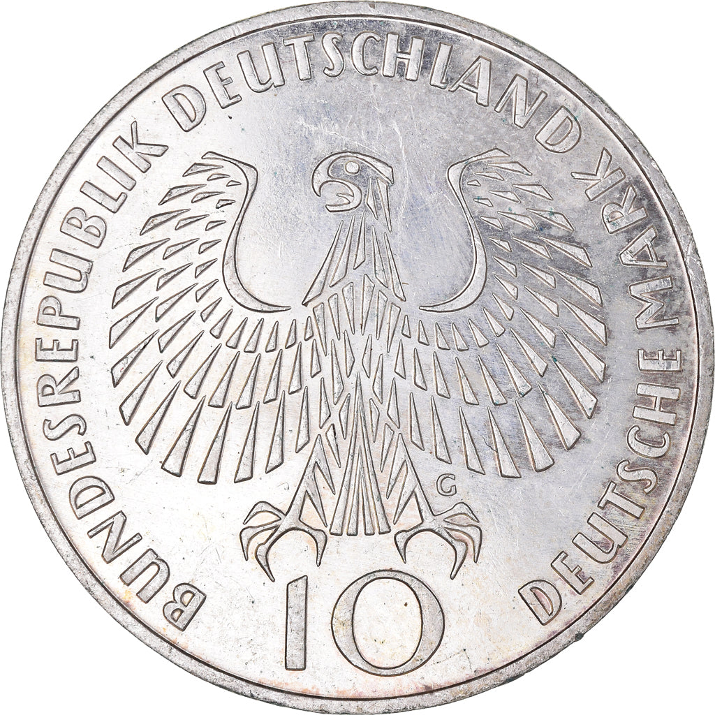 Monnaie, République fédérale allemande, Munich olympics, 10 Mark, 1972