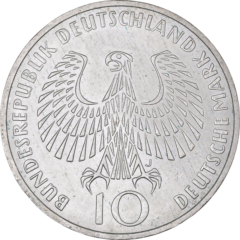 Münze, Bundesrepublik Deutschland, Munich olympics, 10 Mark, 1972, Hamburg, VZ