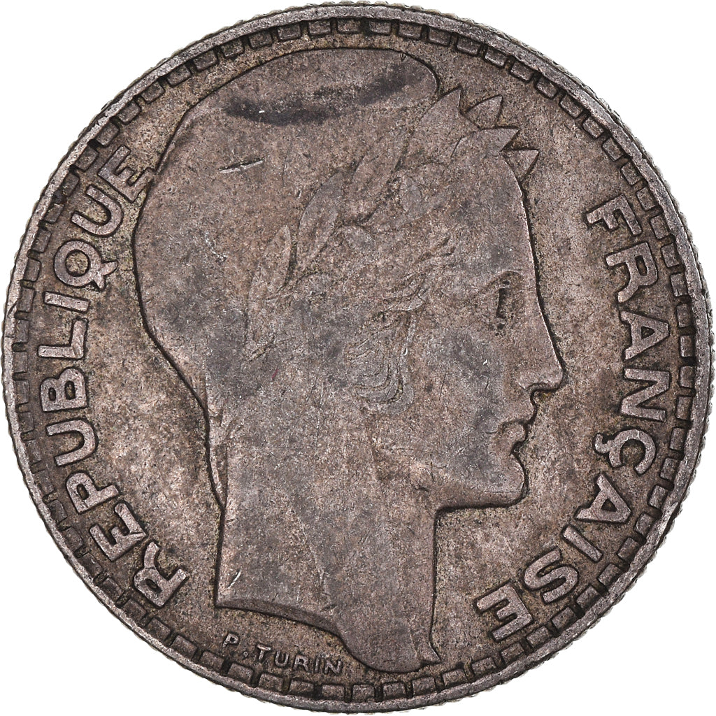Monnaie, France, Turin, 10 Francs, 1930, Paris, TB+, Argent, Gadoury:801, KM:878