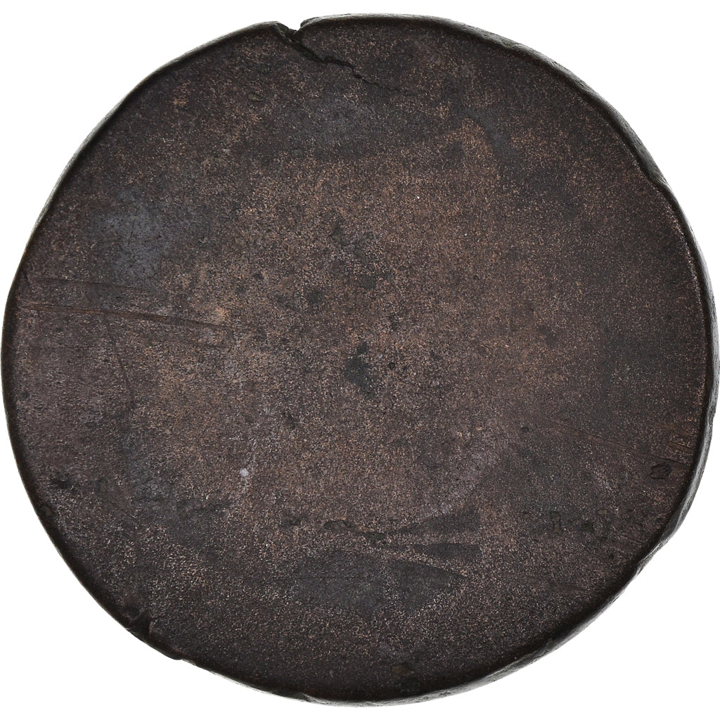 Moneta, Francia, Sol aux Balances, AN II, B, Rame, Gadoury:19