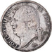 Münze, Frankreich, Louis XVIII, Franc, 1822, Paris, S+, Silber, KM:709.1