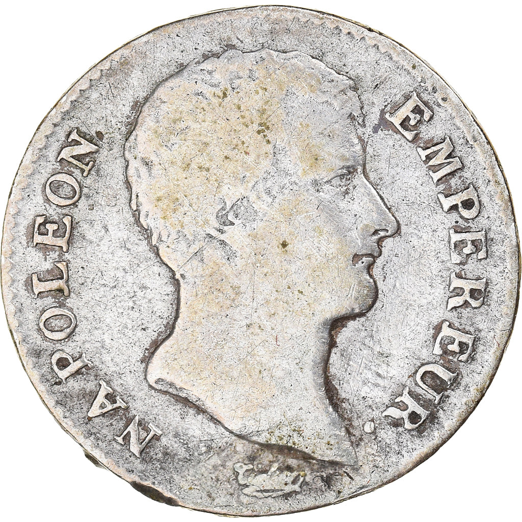 Coin, France, Napoleon I, Franc, AN 13, Paris, VF(30-35), Silver, KM:656.1
