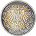 Moneta, GERMANIA - IMPERO, Wilhelm II, 1/2 Mark, 1906, Stuttgart, MB+, Argento