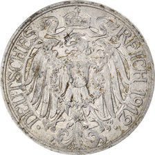 Monnaie, Empire allemand, Wilhelm II, 25 Pfennig, 1912, Berlin, TTB, Nickel