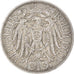 Monnaie, Empire allemand, Wilhelm II, 25 Pfennig, 1910, Berlin, TTB+, Nickel