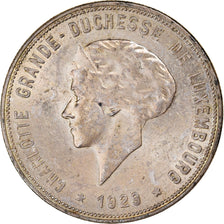 Coin, Luxembourg, Charlotte, 10 Francs, 1929, Stuttgart, EF(40-45), Silver