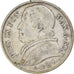 Münze, Italien Staaten, PAPAL STATES, Pius IX, 2 Lire, 1867-XXII, Roma, SS