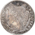 Moeda, França, Cérès, 20 Centimes, 1851, Paris, VF(30-35), Prata, KM:758.1