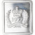Isla de Man, Mint token, the Queen's silver jubilee, 1977, SC, Plata