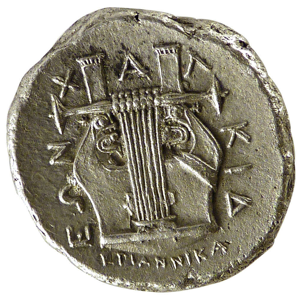Olynhtus, Calchidienne league (392-360 BC), Tetradrachm, MS(60-62), Silver,...