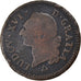 Moneta, Francia, Louis XVI, Sol, 1789, Orléans, MB, Rame, KM:578.14