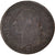 Moneta, Francia, Louis XVI, Sol, 1784, Bordeaux, B+, Rame, KM:578.8, Gadoury:350