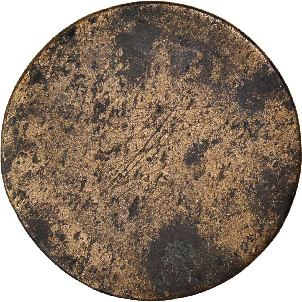 Monnaie, France, Louis XVI, Sol, Metz ?, B, Cuivre, Gadoury:350