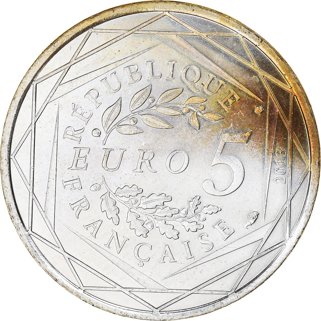 France, 5 Euro, Liberté, 2013, Monnaie de Paris, SUP+, Argent, Gadoury:EU645