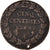 Moeda, França, Dupré, 5 Centimes, AN 5, Paris, Holed, VF(30-35), Bronze