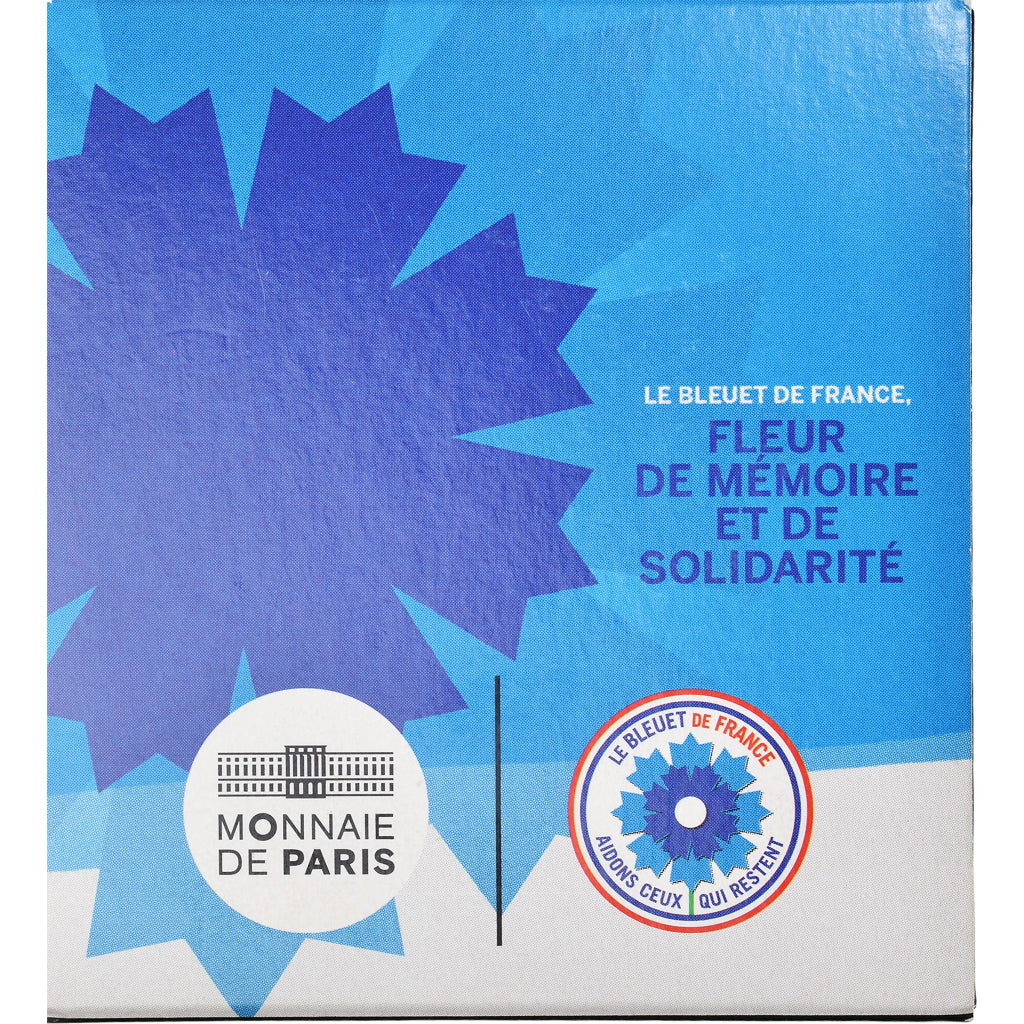 Frankreich, 2 Euro, bleuet de France, 2018, Monnaie de Paris, BE, STGL