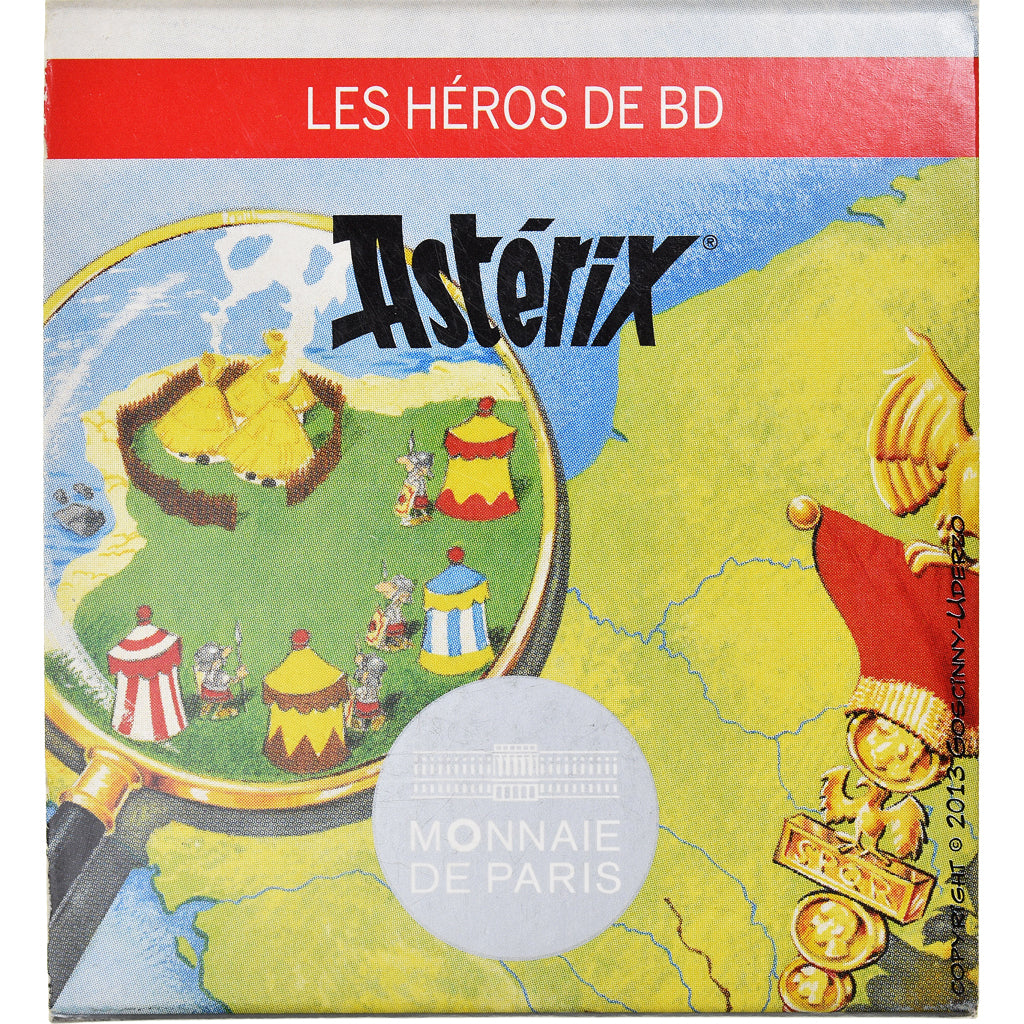 France, 10 Euro, Astérix chez les Pictes, 2013, Monnaie de Paris, BE, FDC