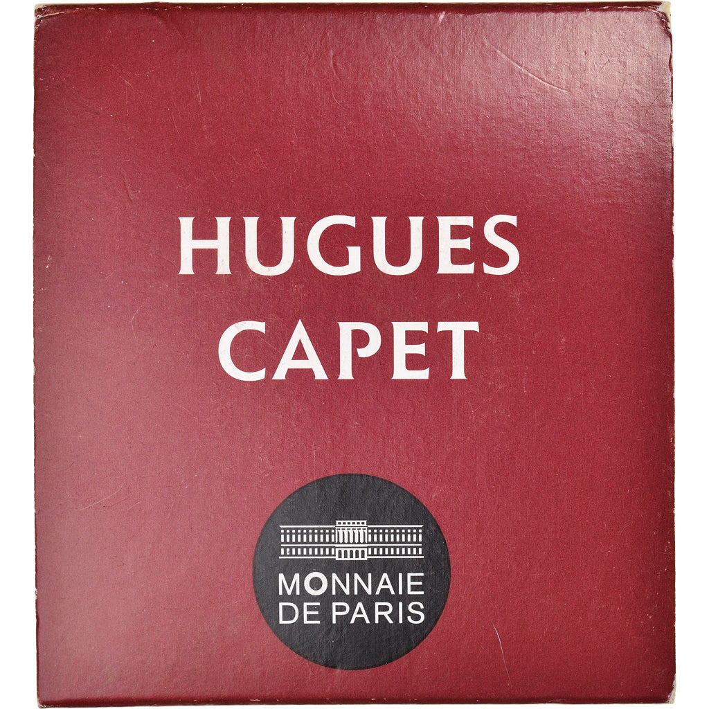 Francja, 10 Euro, Hugues Capet, 2012, Monnaie de Paris, historique, MS(65-70)