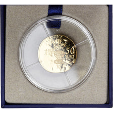 France, 50 Euro, Clovis, 2011, Monnaie de Paris, historique, FDC, Or