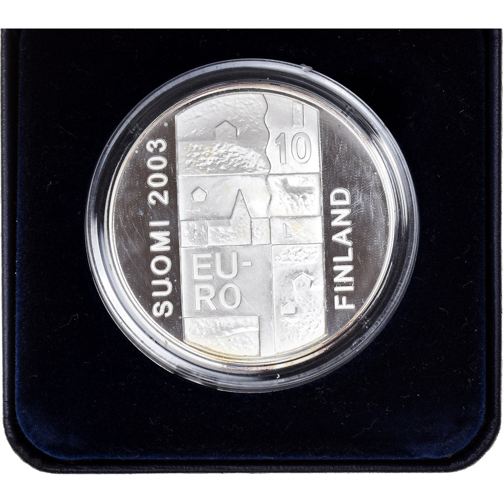 Finland, 10 Euro, Anders Chydenius, 2003, Mint of Finland, BU, MS(65-70), Silver