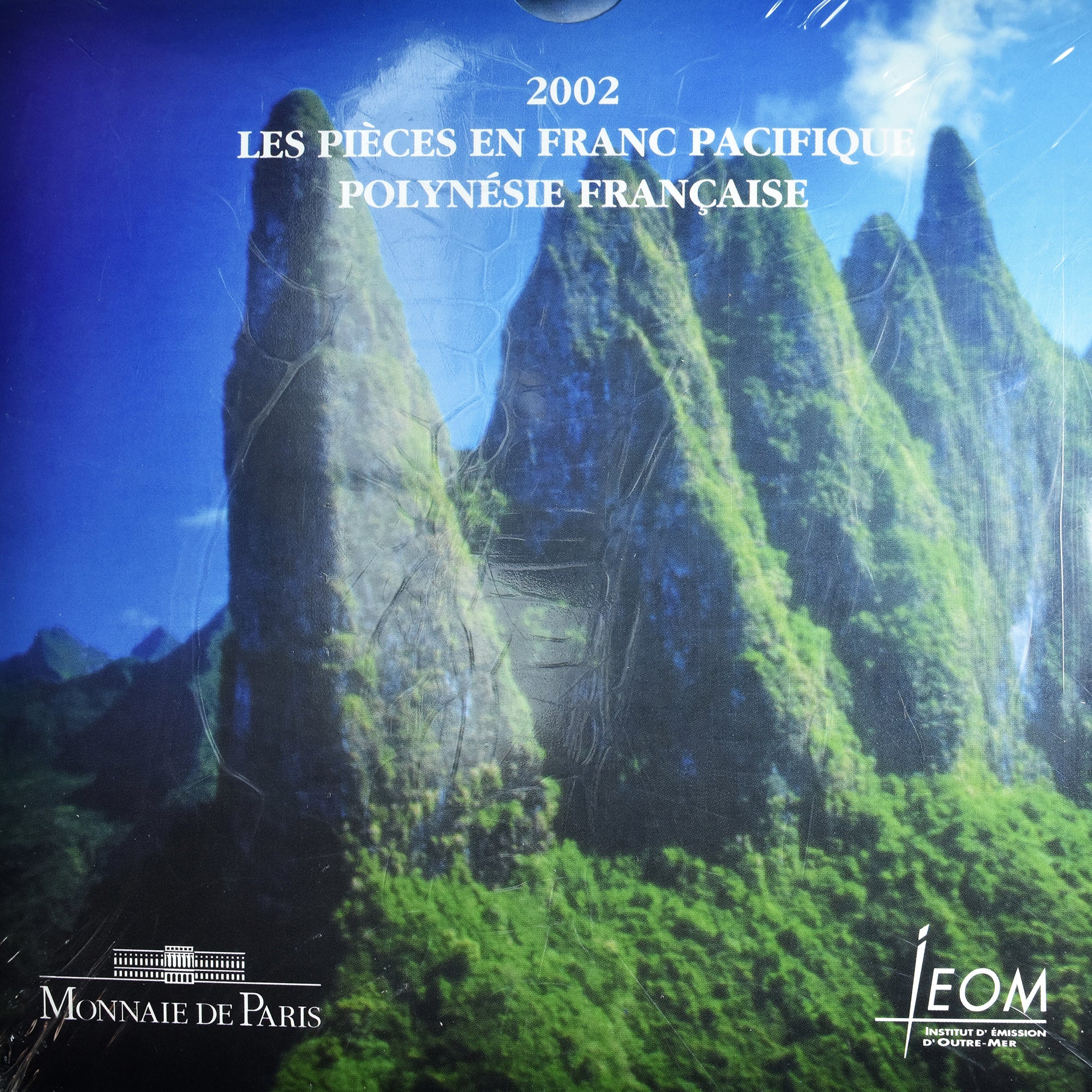 Monnaie, Polynésie française, Coffret 1 fr. à 100 frs., 2002, Monnaie de