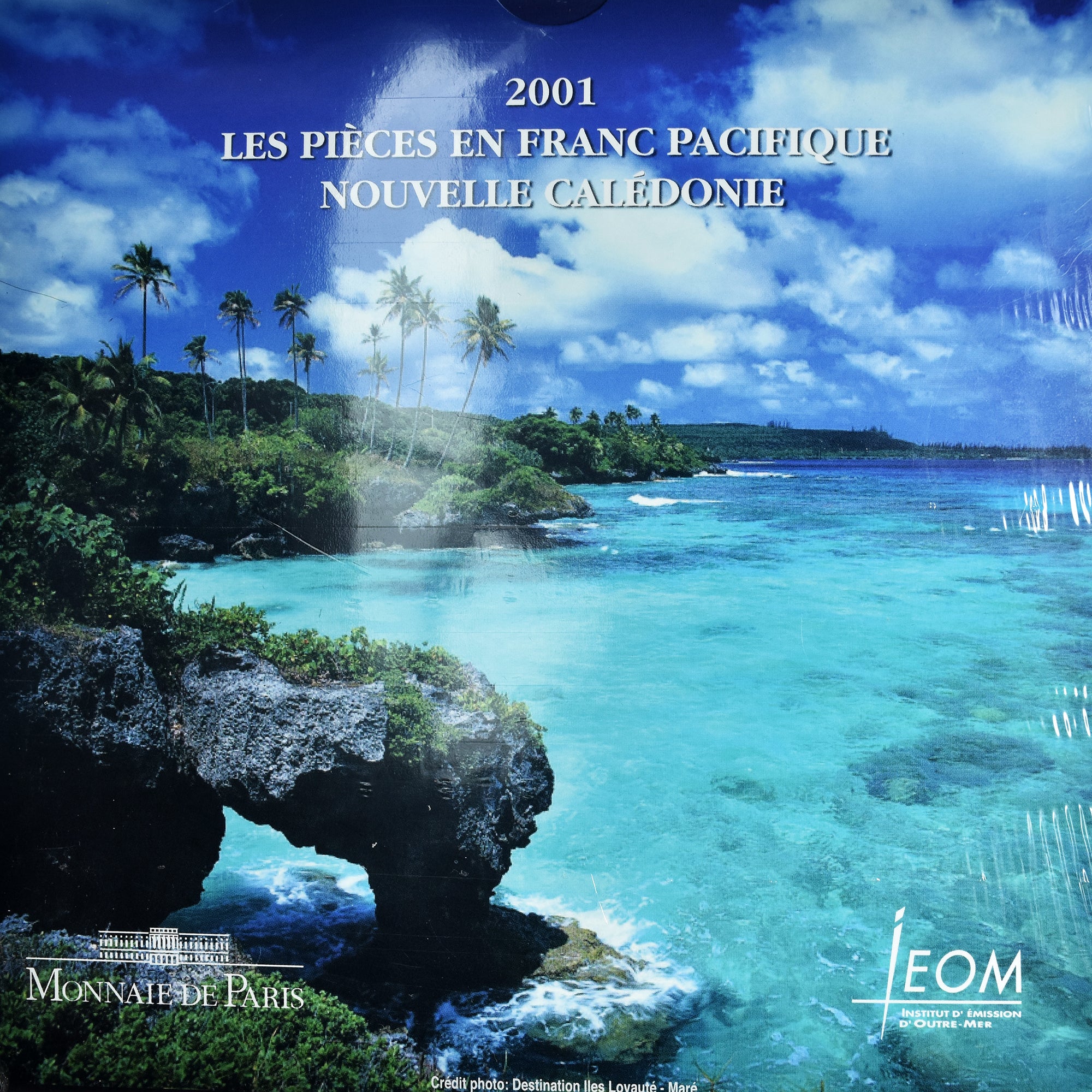 Monnaie, Nouvelle-Calédonie, Coffret 1 fr. à 100 frs., 2001, Monnaie de Paris