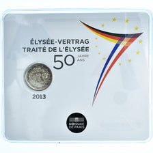 Frankrijk, 2 Euro, 50 ans du traité de l'Élysée, 2013, Monnaie de Paris, BU
