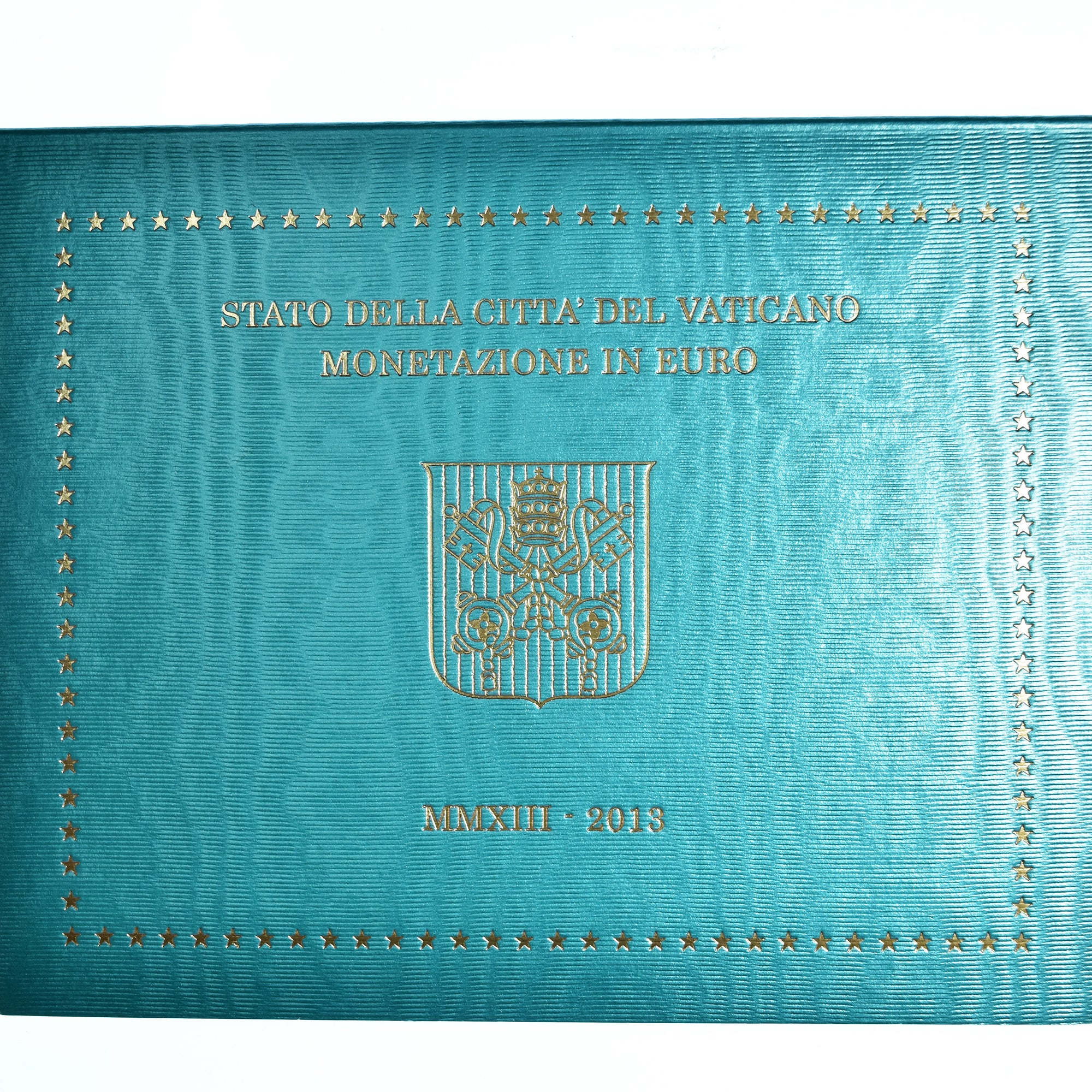 Vaticano, 1 Cent to 2 Euro, Benoît XVI, 2013 - Anno MMXIII, Rome, BU