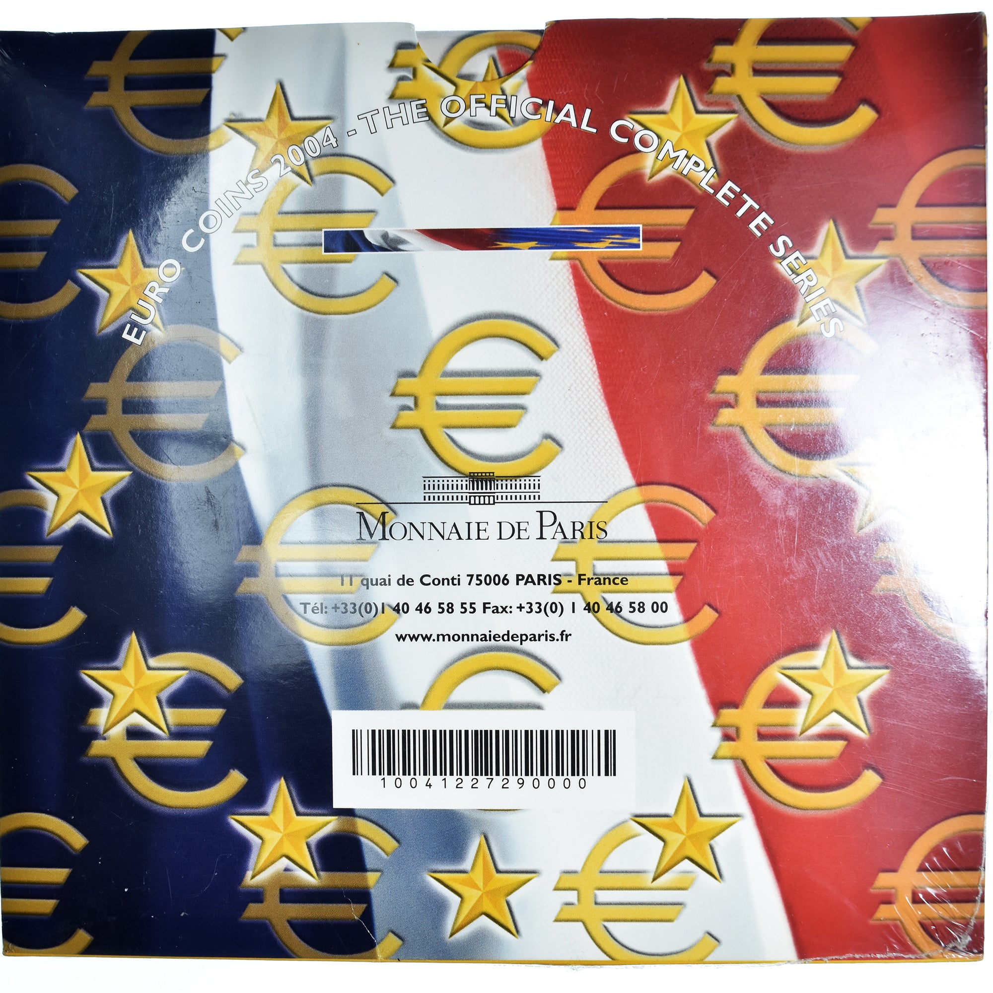France, 1 Cent to 2 Euro, 2004, Monnaie de Paris, BU, FDC